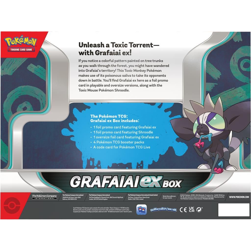 Pokémon Grafaiai EX Box - Pokeca.NL