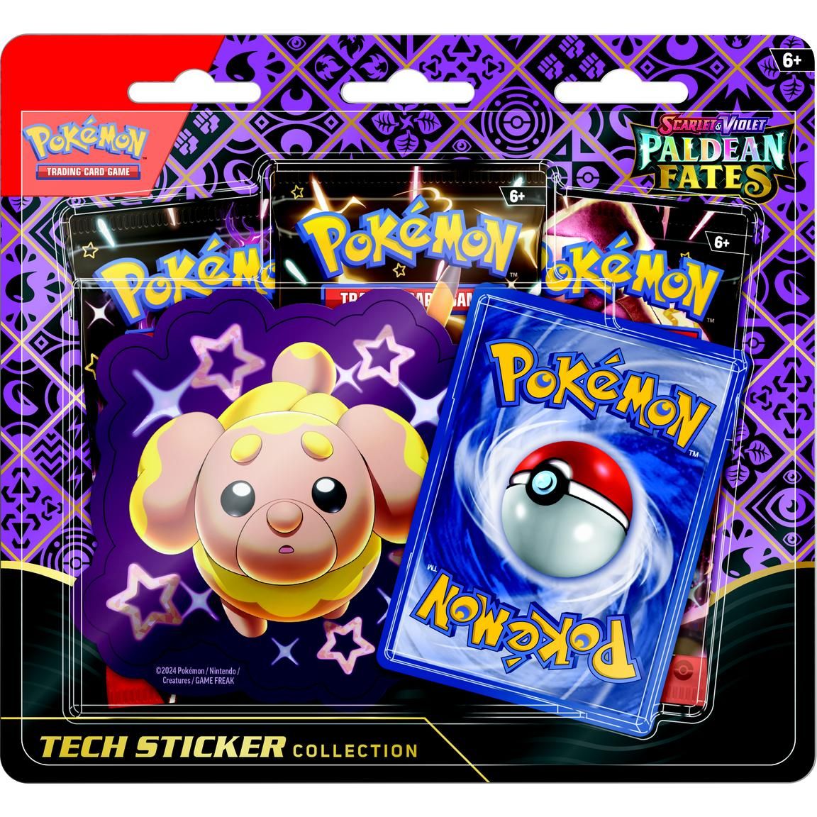 Pokémon Paldean Fates SV4.5 Tech Sticker Collection Blister - Pokeca.NL