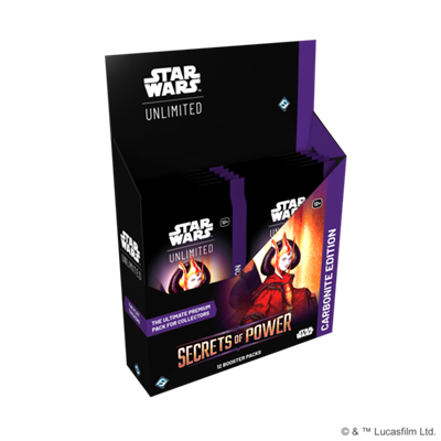 Star Wars Unlimited Secrets of Power Carbonite Booster Box