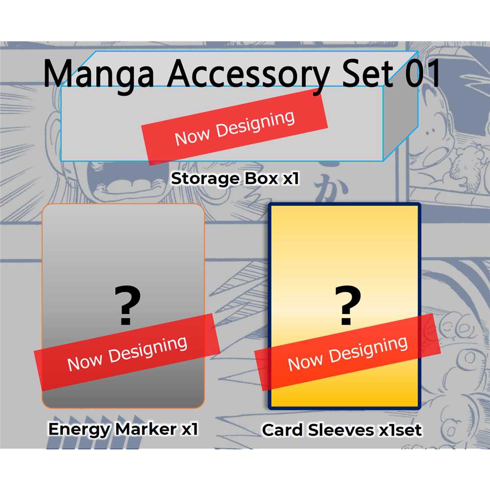Dragon Ball Super Manga Accessory Set 01