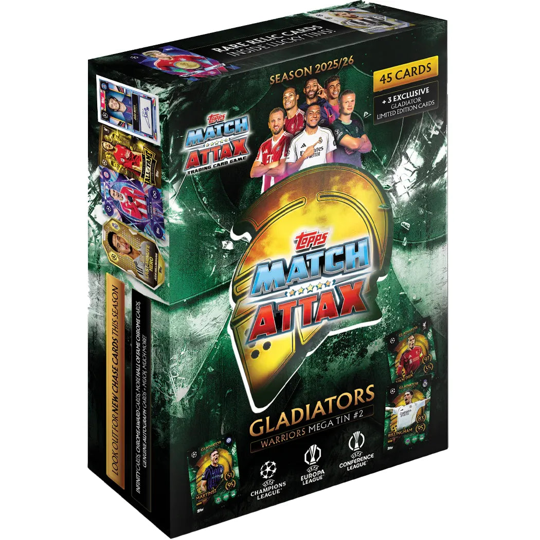 Topps Match Attax UCL 2025/2026 MEGA Tin - Pokeca.NL