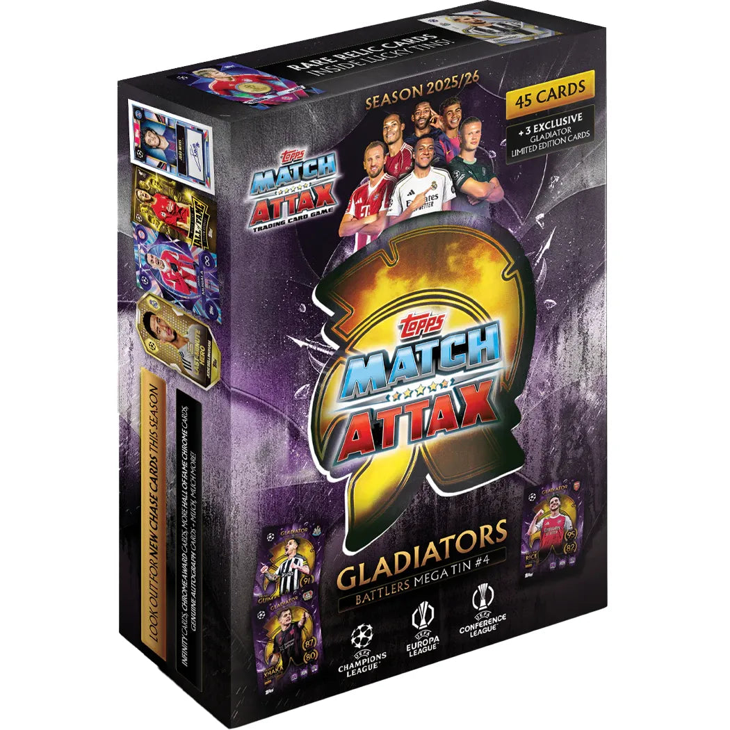 Topps Match Attax UCL 2025/2026 MEGA Tin - Pokeca.NL