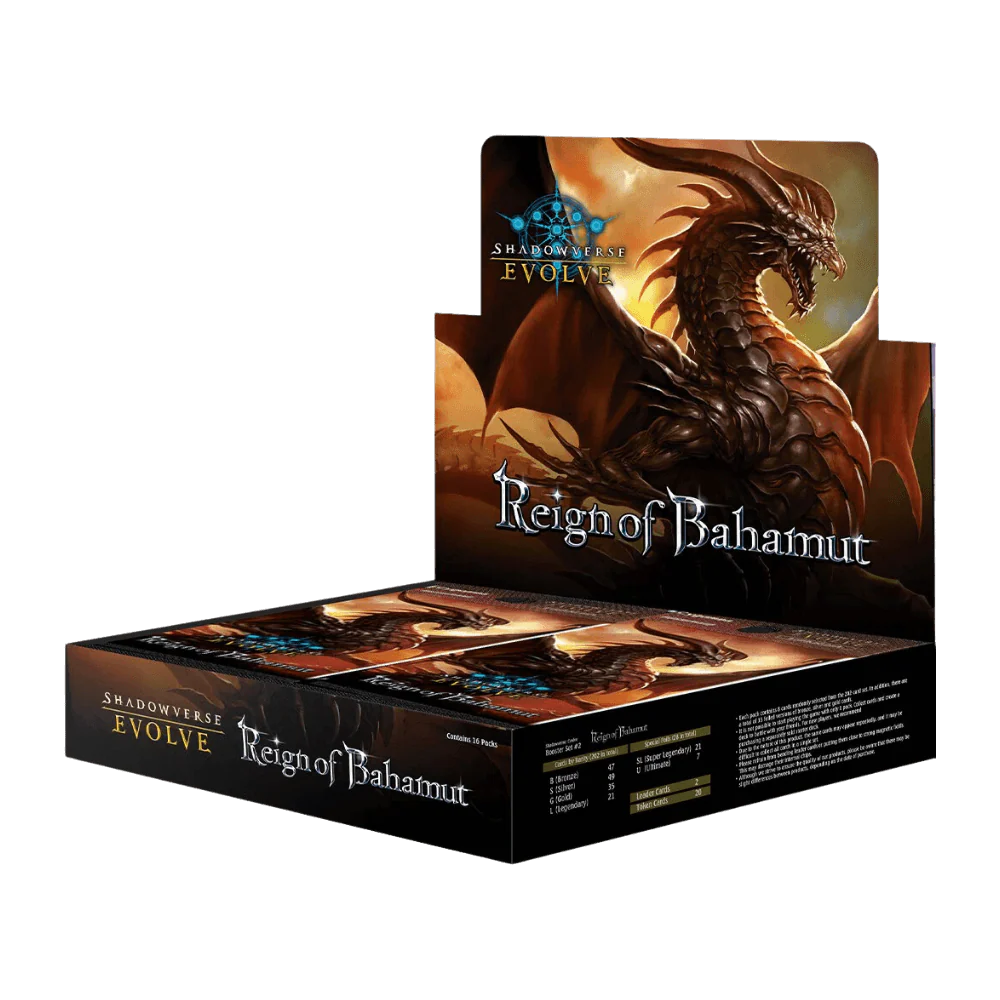 Shadowverse Evolve Reign of Bahamut Booster Box - Pokeca.NL