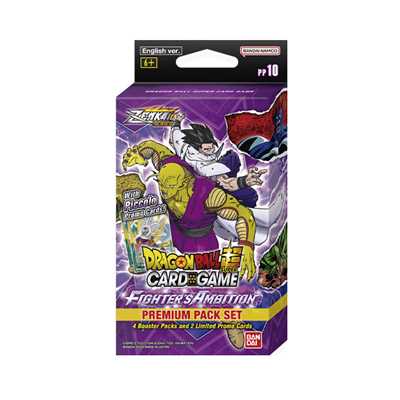 Dragon Ball SCG Fighter's Ambition Premium Pack Set PP10 - Pokeca.NL