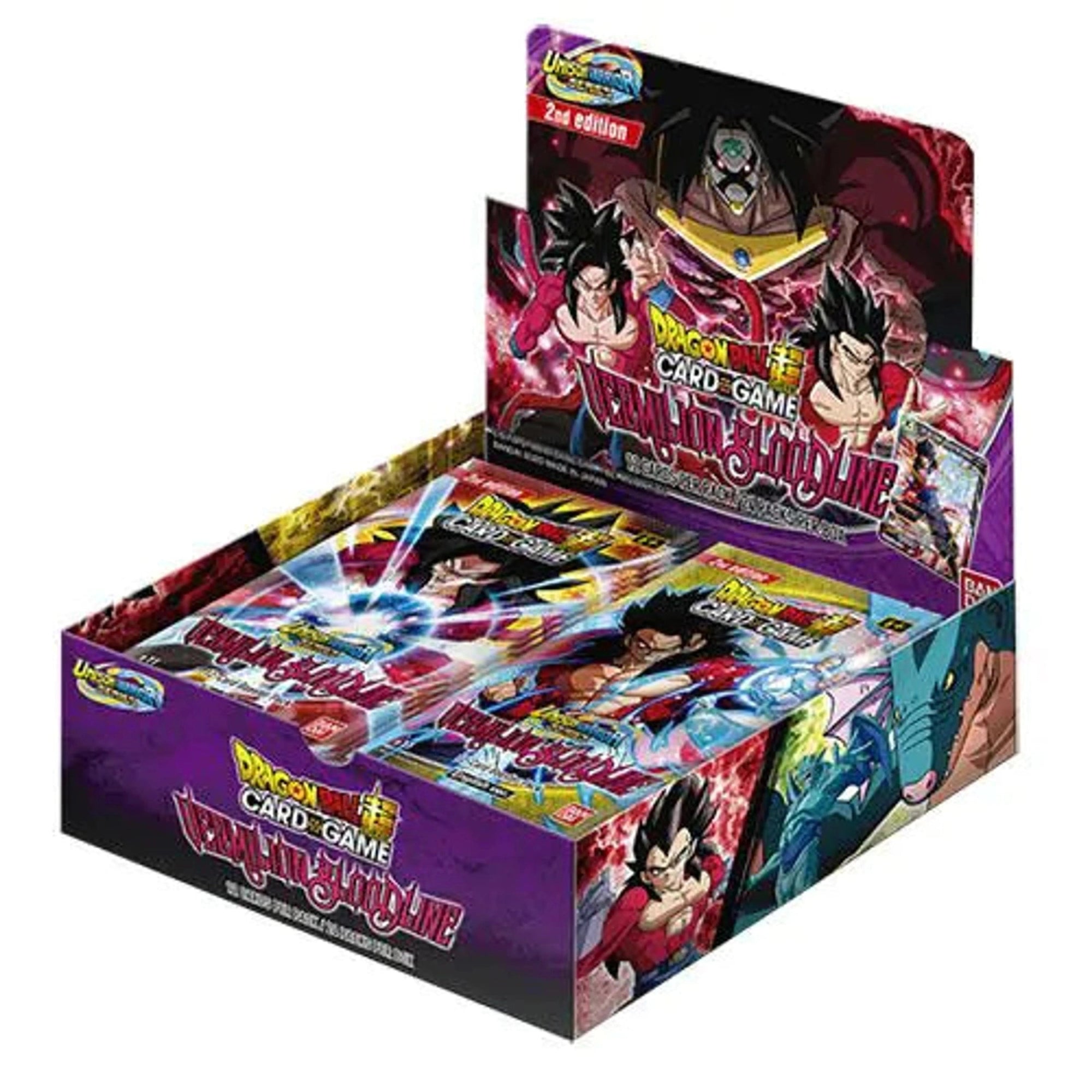 Dragon Ball Super Vermilion Bloodline B11 2nd Booster Box - Pokeca.NL