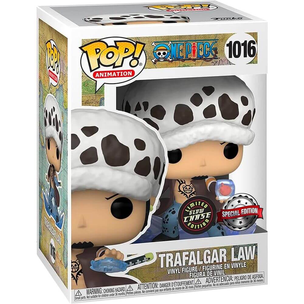 Funko Pop! One Piece Trafalgar Law Limited Chase Edition 1016 - Pokeca.NL