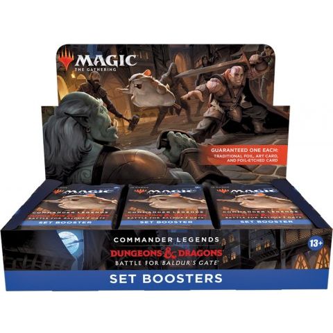 Magic The Gathering Commander Legends Baldur's Gate Set Booster Box - Pokeca.NL