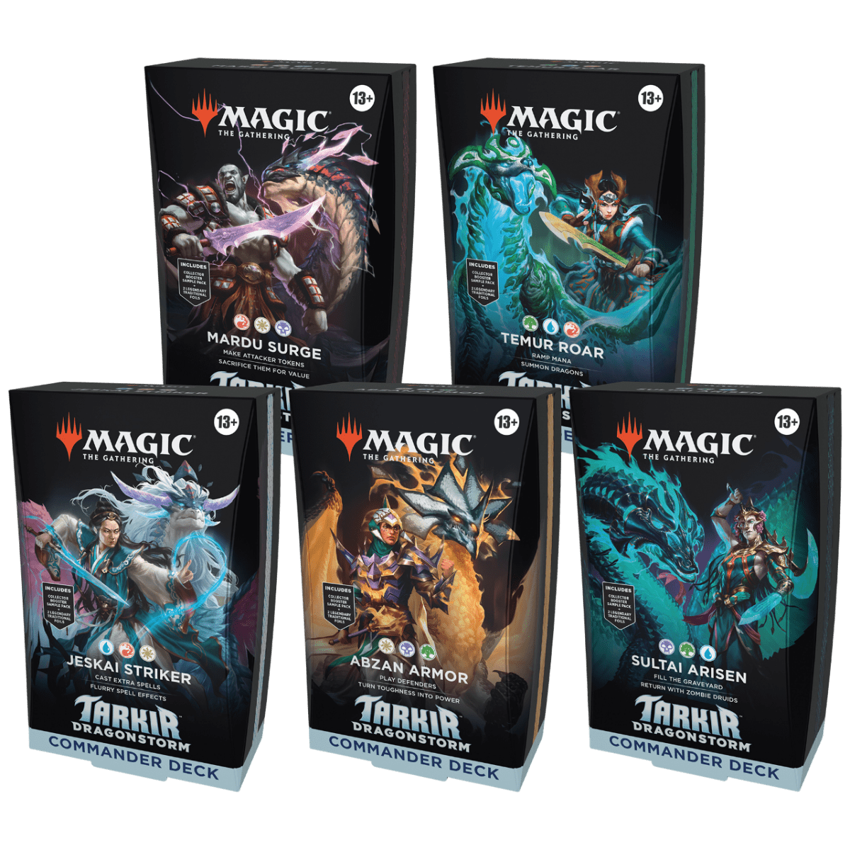Magic the Gathering Tarkir Dragonstorm Deck Display Bundle - Pokeca.NL