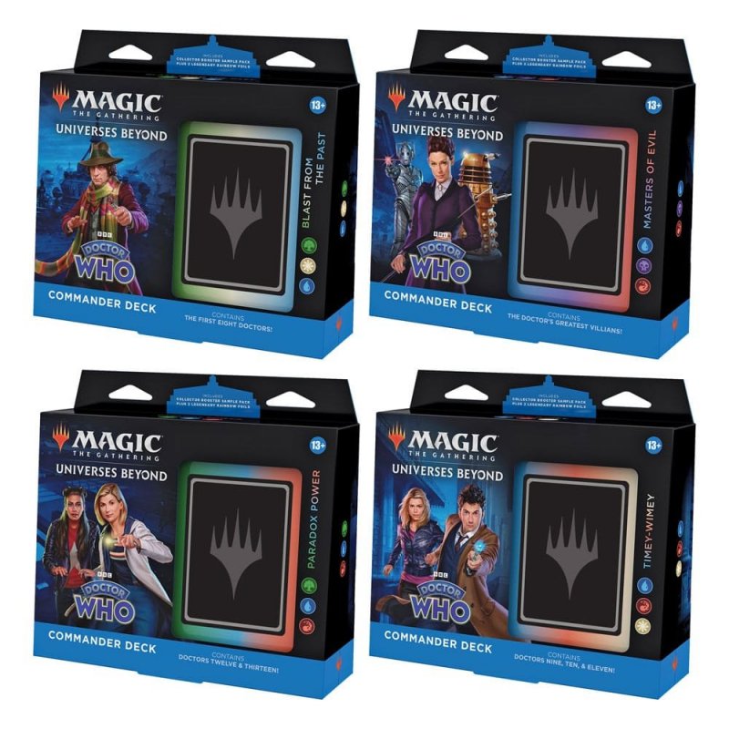 Magic the Gathering Doctor Who EN Deck Display (4ct) - Pokeca.NL