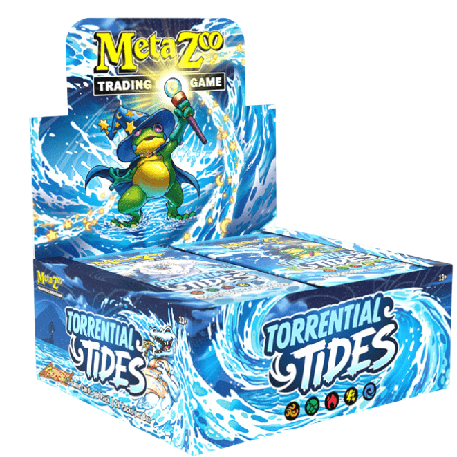 MetaZoo Torrential Tides Booster Pre - order - Pokeca.NL