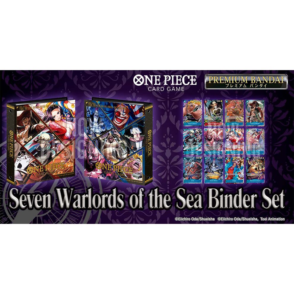One Piece Card Game Seven Warlords of the Sea Binder Set - Pokeca.NL