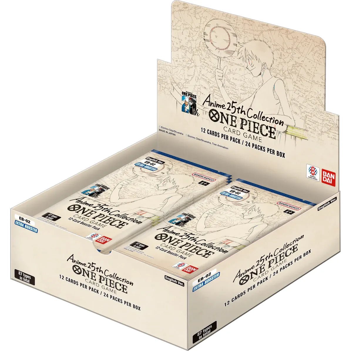 One Piece Anime 25th Collection Booster Box [EB - 02] EN - Pokeca.NL