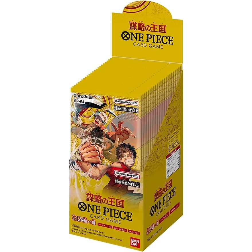 One Piece Kingdoms of Intrigue Booster Box [OP - 04] JP - Pokeca.NL