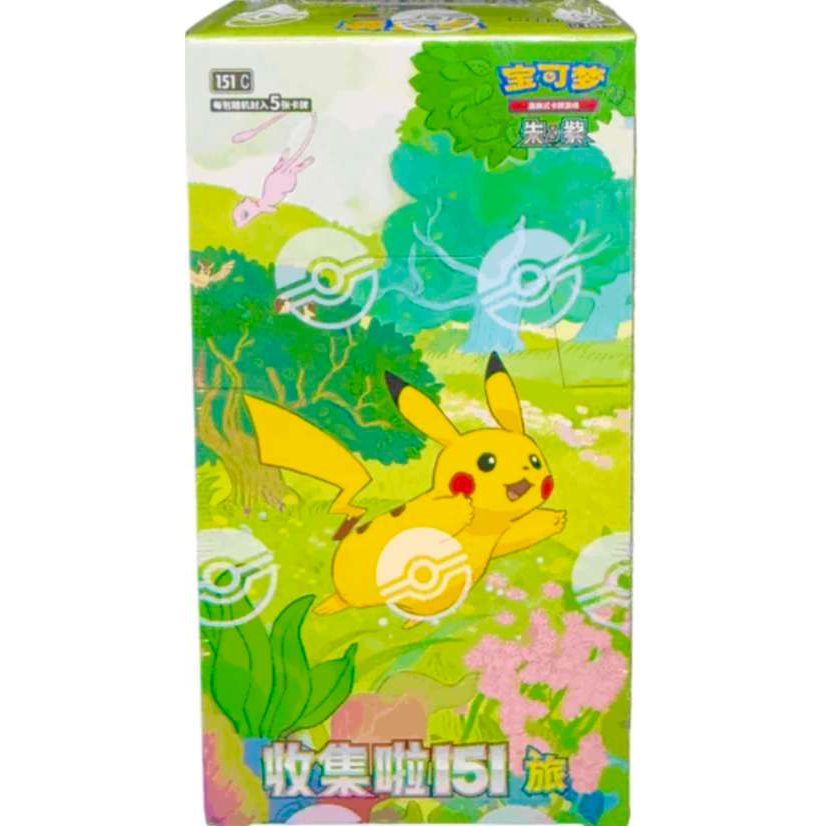 Pokémon 151C Journey Slim Booster Box CHN - Pokeca.NL