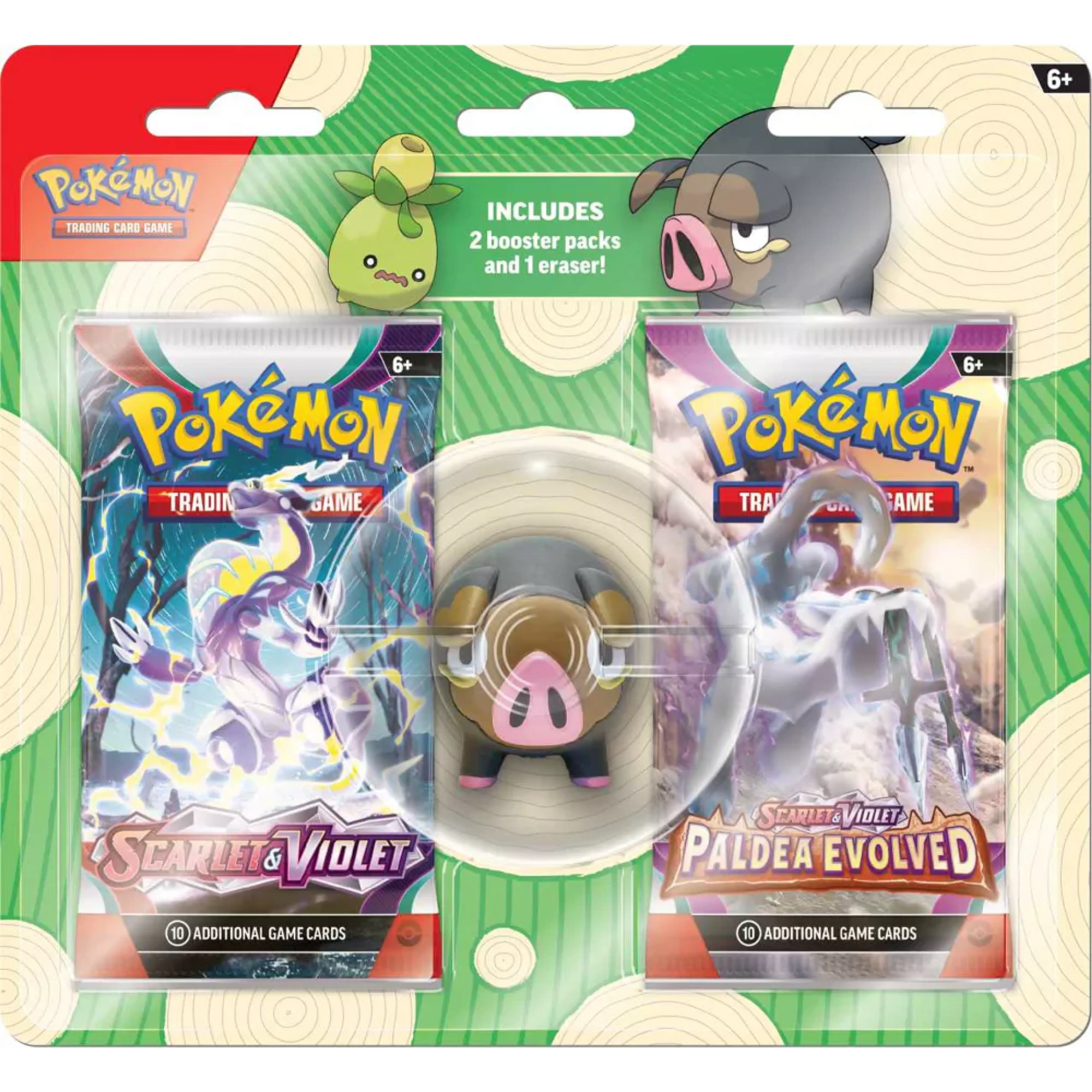 Pokemon Back to School Eraser Blister 2023 - Pokeca.NL