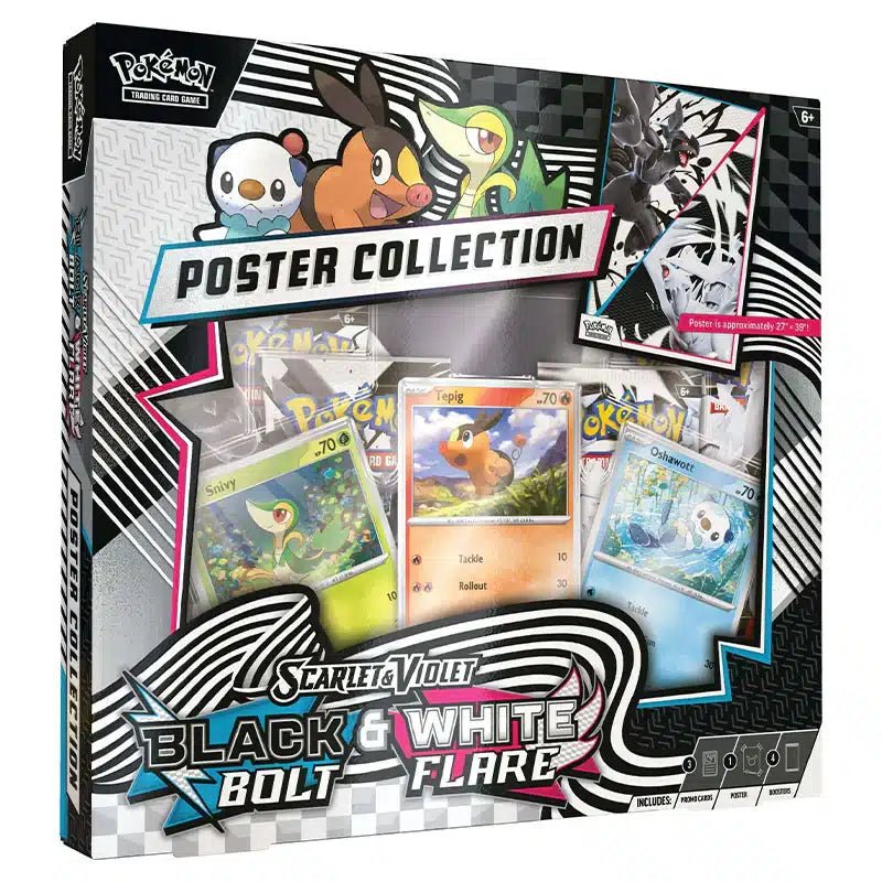 Pokémon Black Bolt &amp; White Flare Poster Collection Box - Pokeca.NL