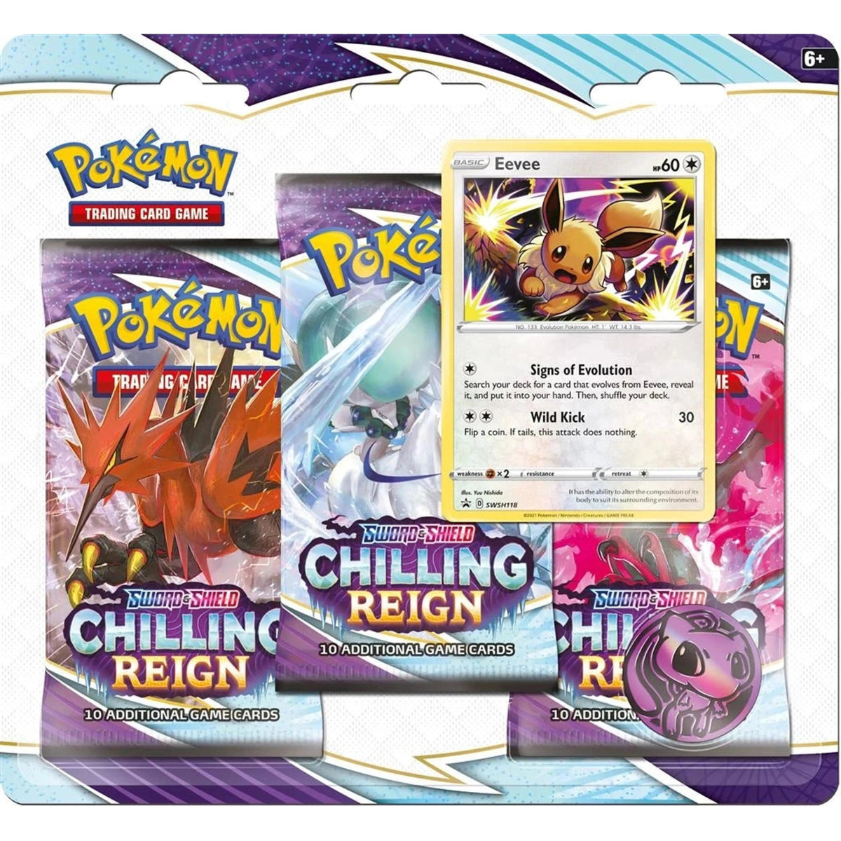 Pokémon Chilling Reign 3 - pack Blister - Pokeca.NL