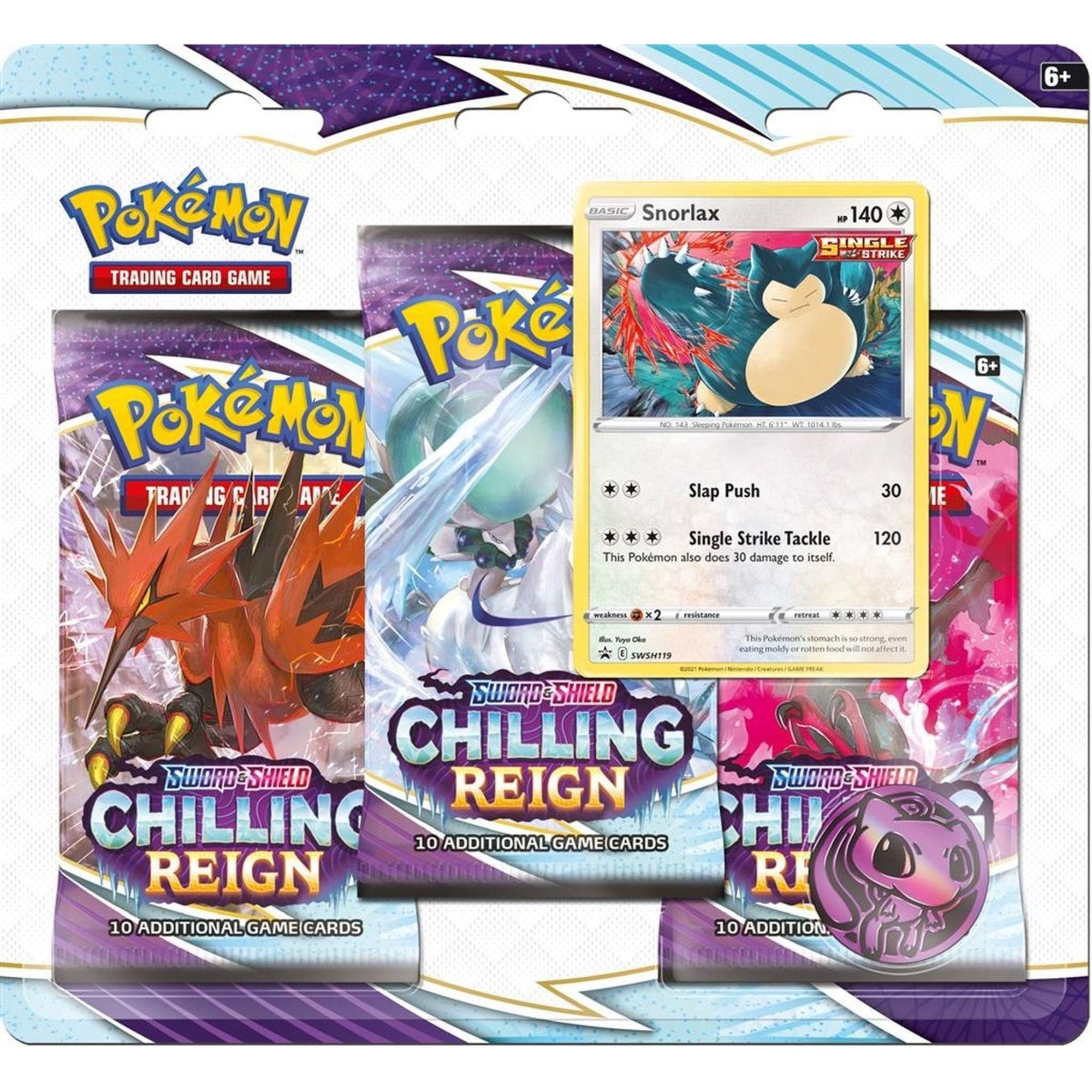Pokémon Chilling Reign 3 - pack Blister - Pokeca.NL