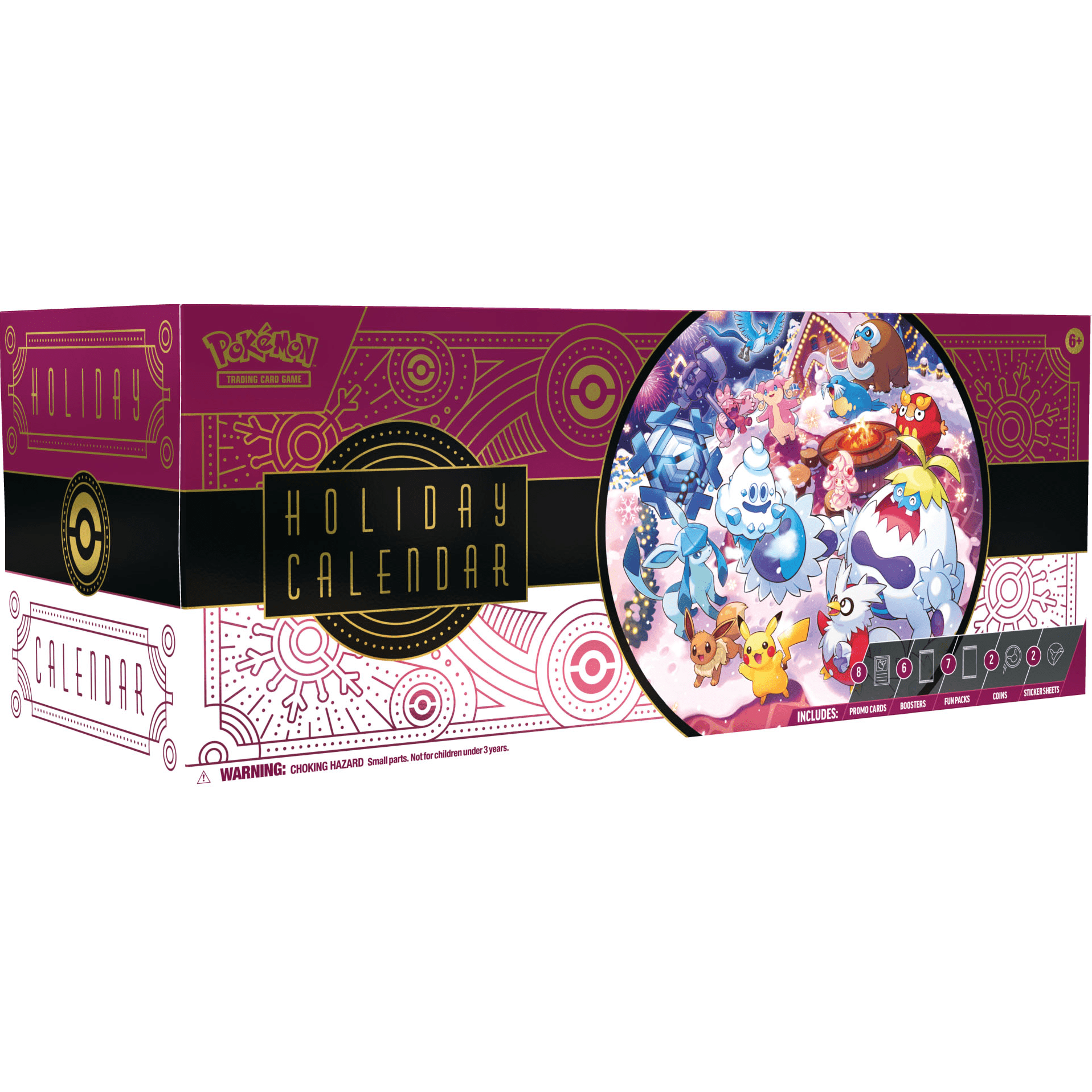 Pokémon Holiday Calendar 2025 Max 2 p.p. - Pokeca.NL