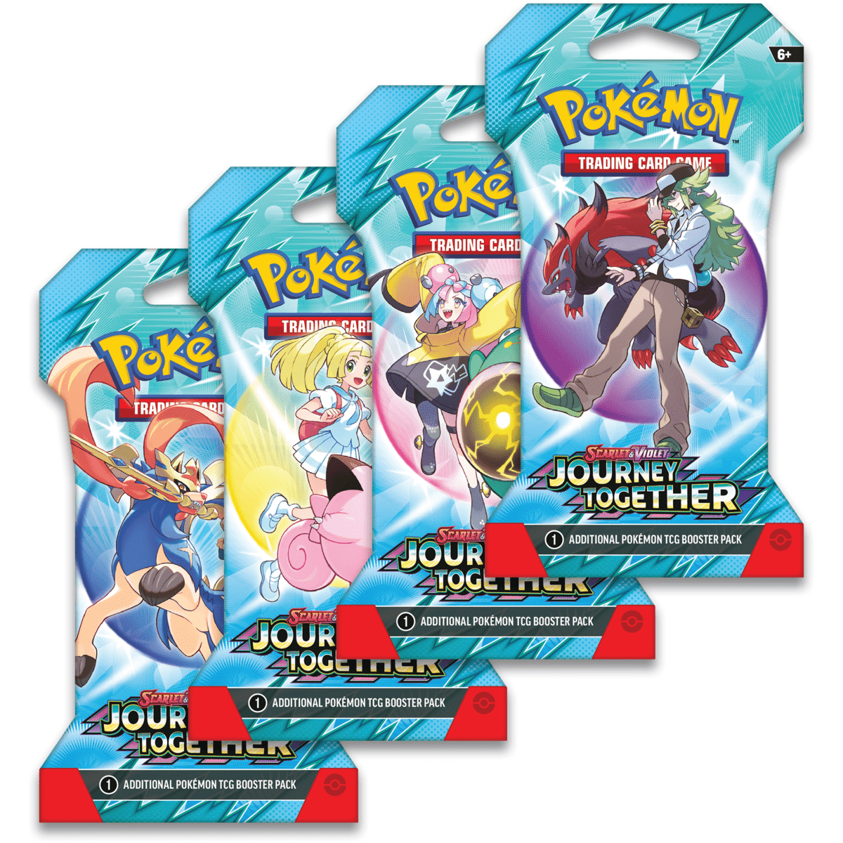 Pokémon Journey Together Sleeved Booster Pack - Pokeca.NL