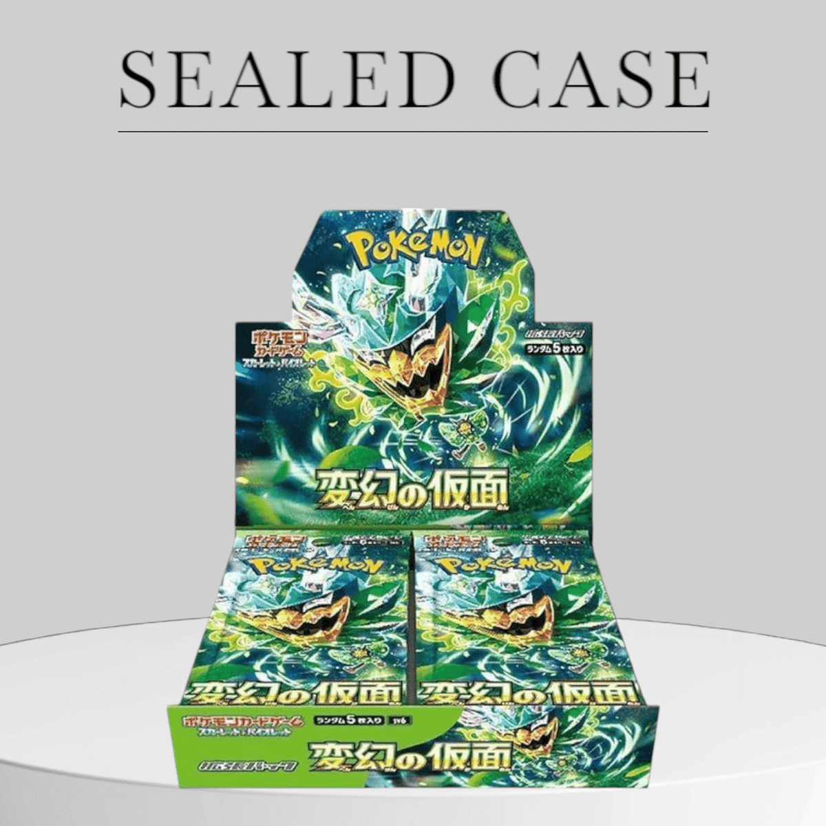 Pokémon Mask of Change Booster Box Case - Pokeca.NL