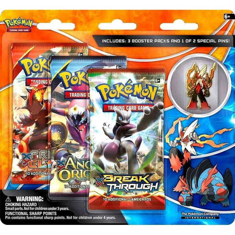 Pokémon Mega Blaziken/Swampert 3 - pack Blister - Pokeca.NL