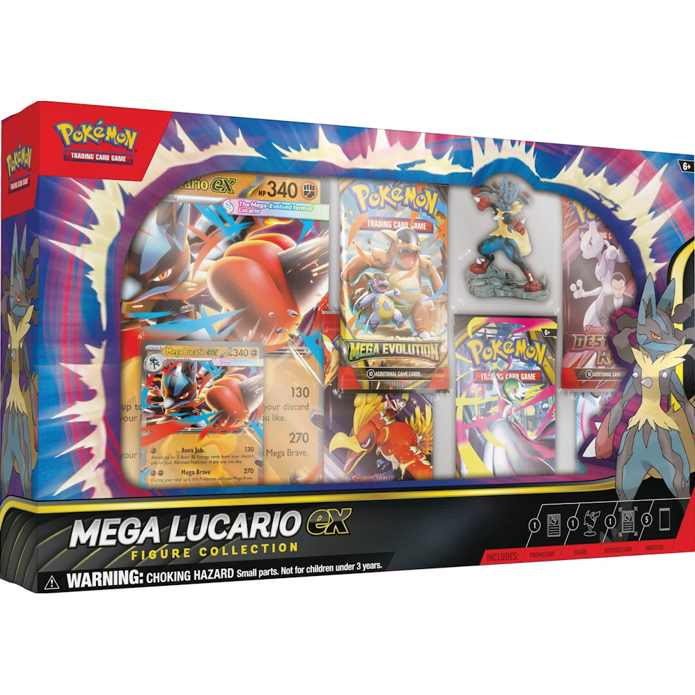 Pokémon Mega Lucario ex Figure Collection Box - Pokeca.NL