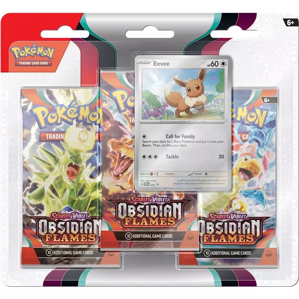 Pokémon Obsidian Flames 3 - pack Blister - Pokeca.NL