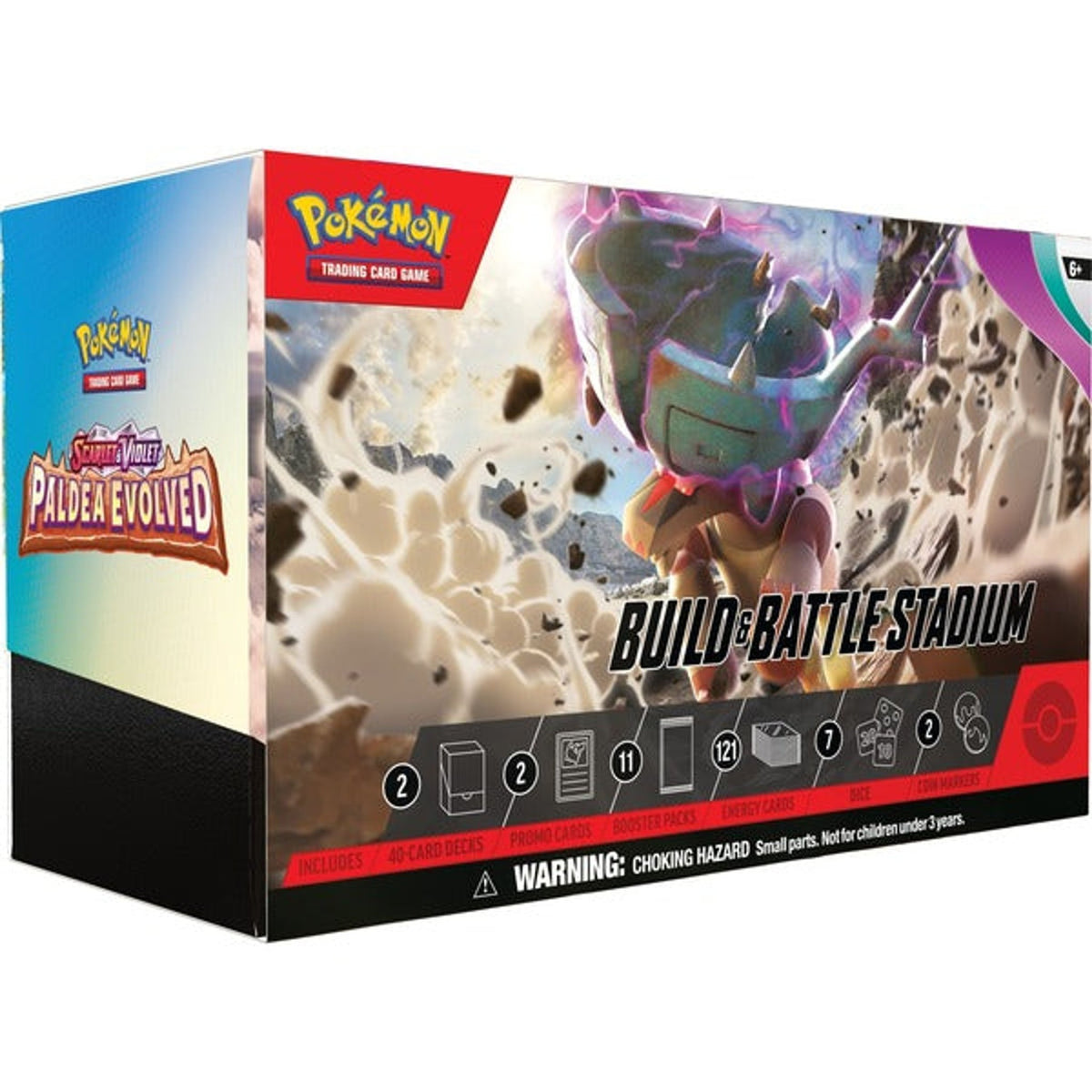 Pokémon Paldea Evolved Build &amp; Battle Stadium Box - Pokeca.NL