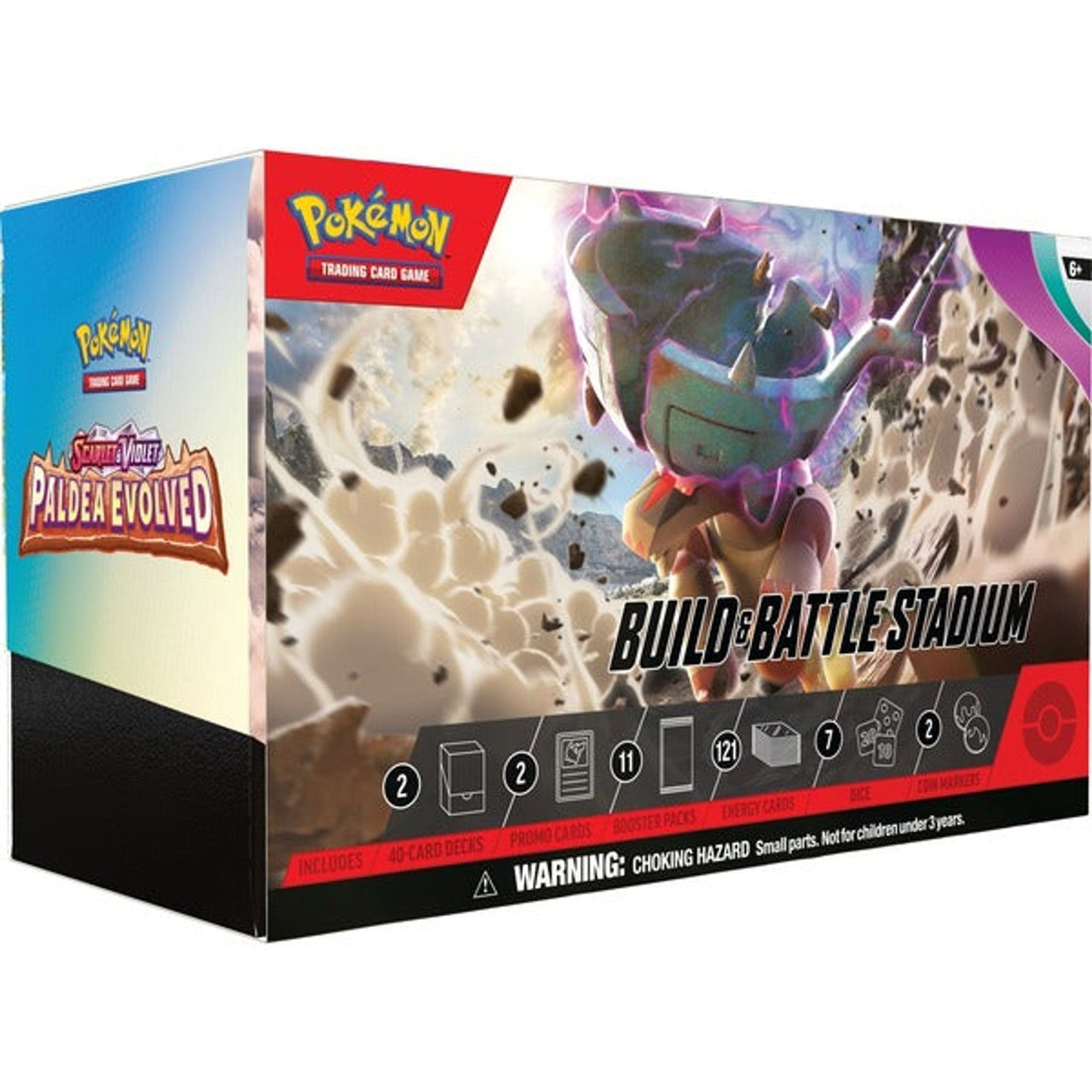Pokémon Paldea Evolved Build & Battle Stadium Box - Pokeca.NL
