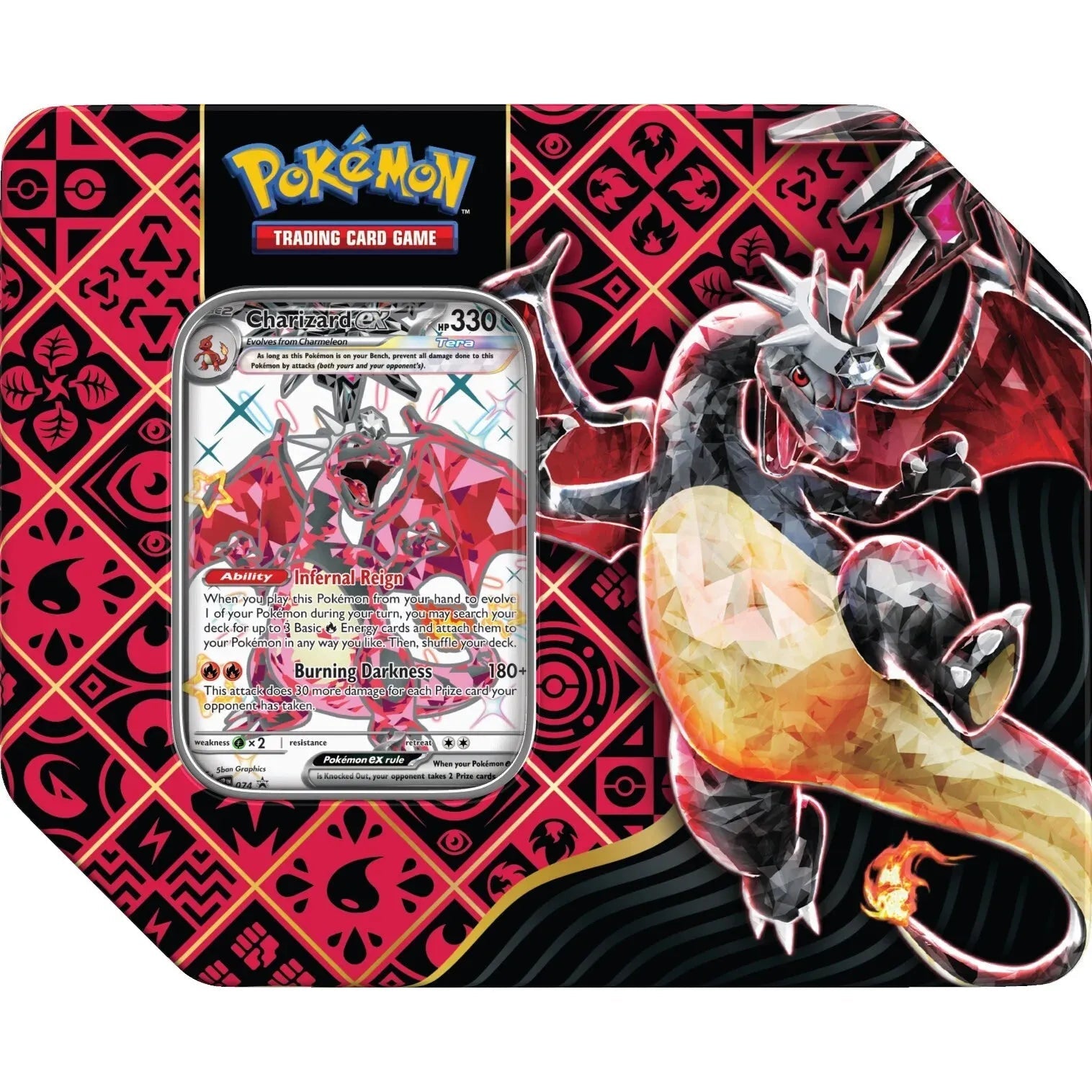 Pokémon Paldean Fates 5 - Booster Tin - Pokeca.NL