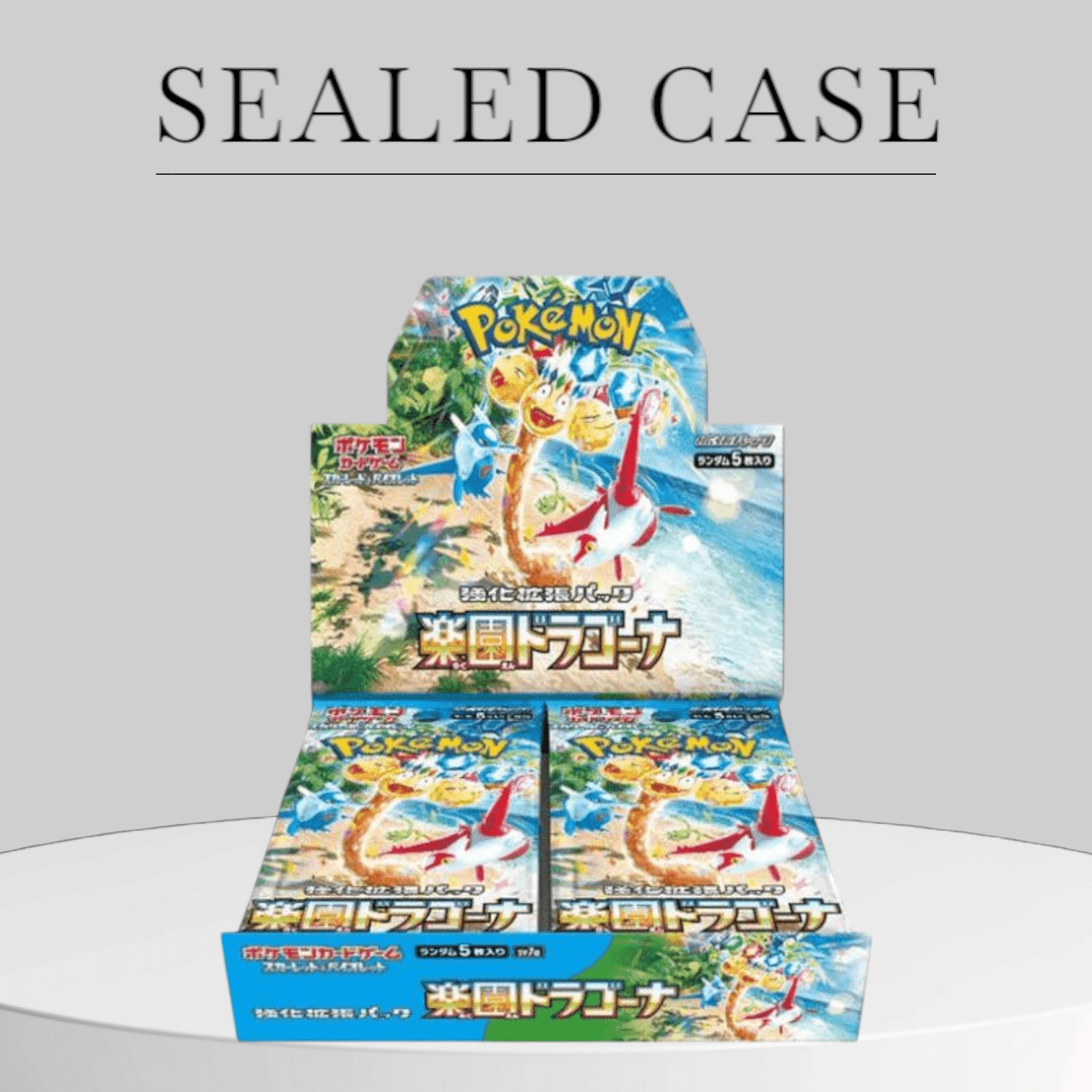 Pokémon Paradise Dragona Booster Box Case - Pokeca.NL