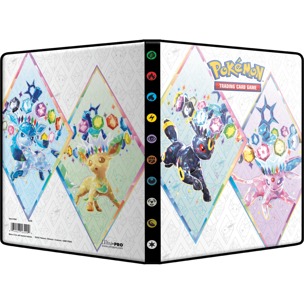 Pokémon Prismatic Evolutions 4 - Pocket Ultra Pro Binder - Pokeca.NL