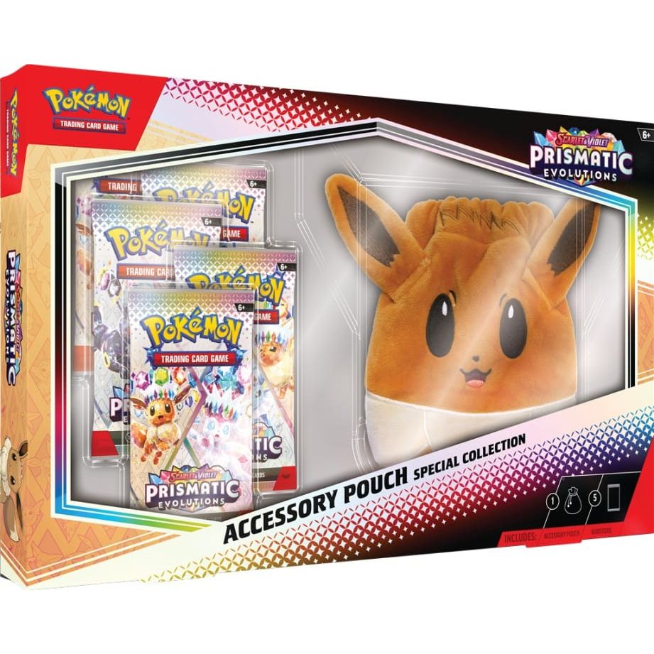 Pokémon Prismatic Evolutions Pouch Special Collection Box - Pokeca.NL