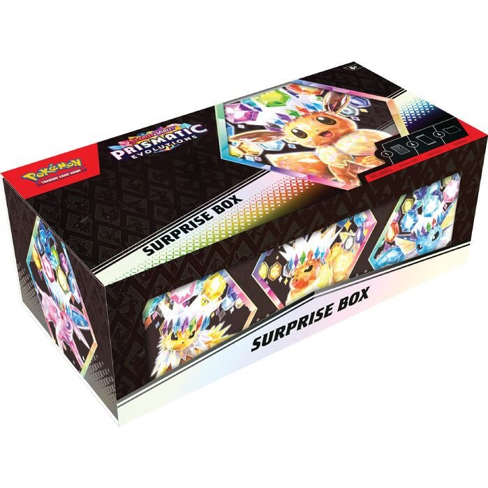 Pokémon Prismatic Evolutions Surprise Box - Pokeca.NL
