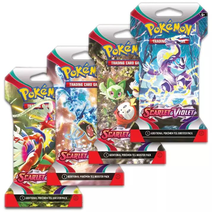 Pokémon Scarlet &amp; Violet Sleeved Booster Pack - Pokeca.NL