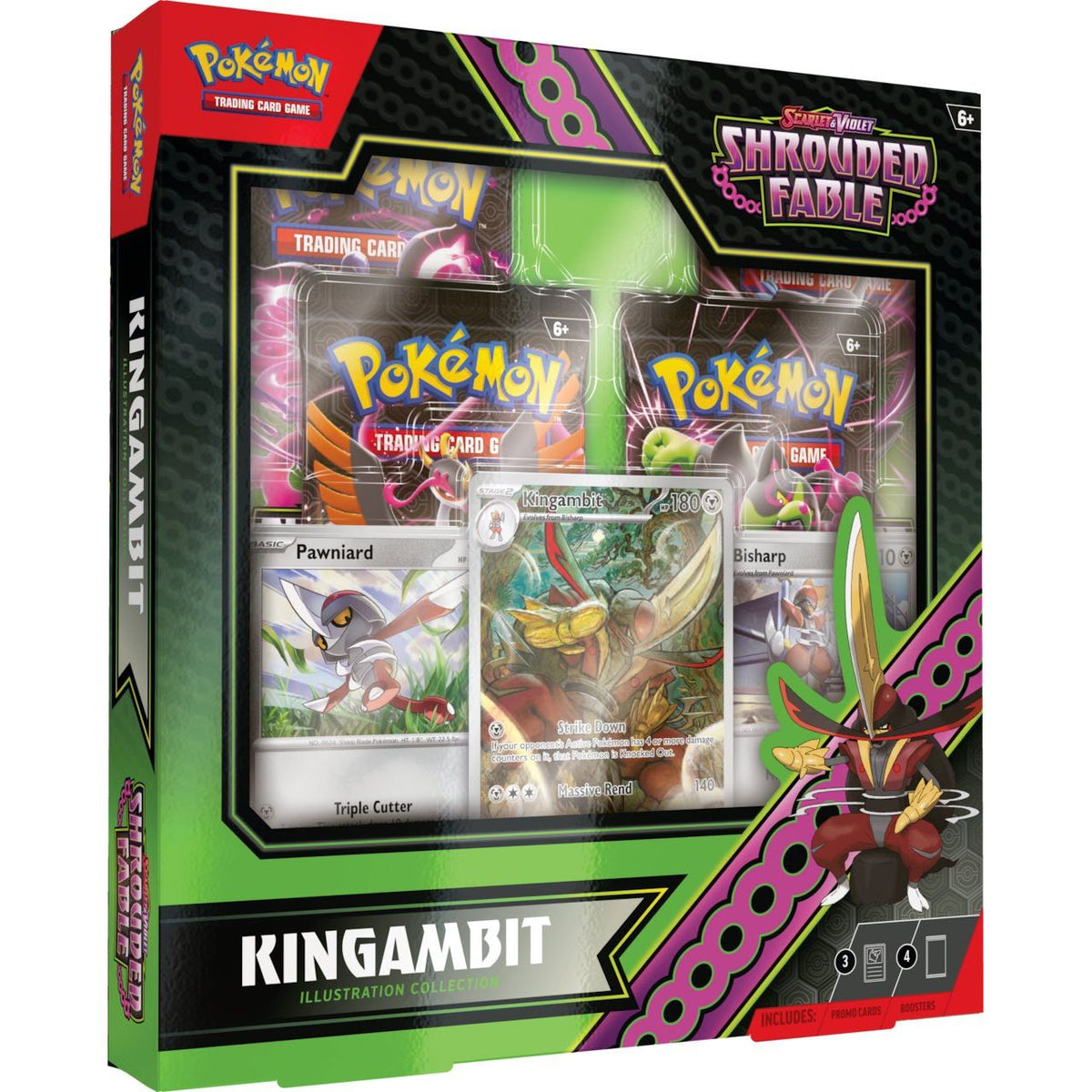 Pokémon Shrouded Fable Kingambit Illustration Collection Box - Pokeca.NL