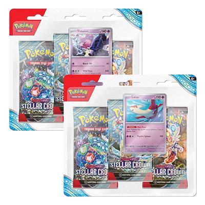 Pokémon Stellar Crown 3 - Pack Blister - Pokeca.NL
