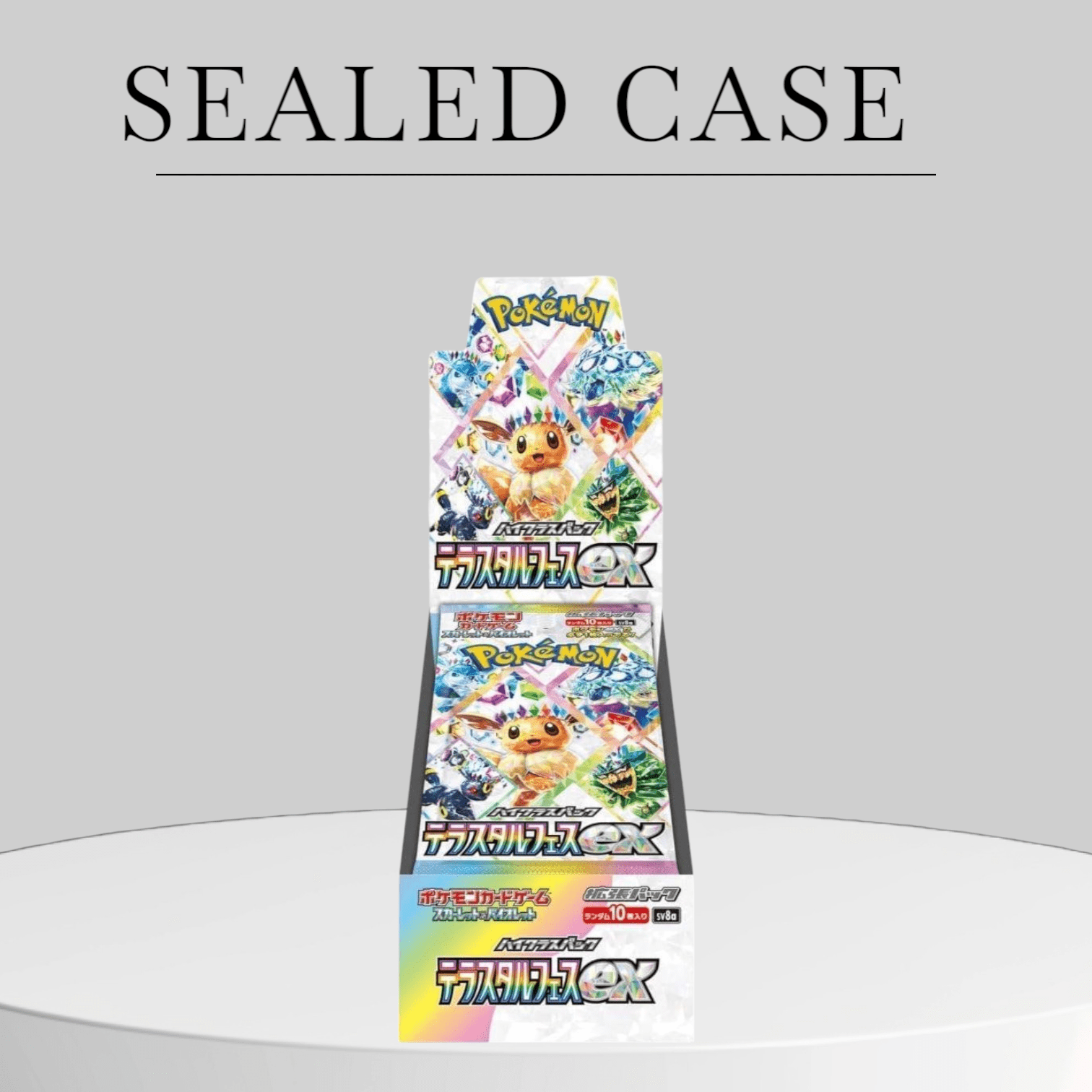 Pokémon Terastal Festival EX Booster Box Sealed Case - Pokeca.NL