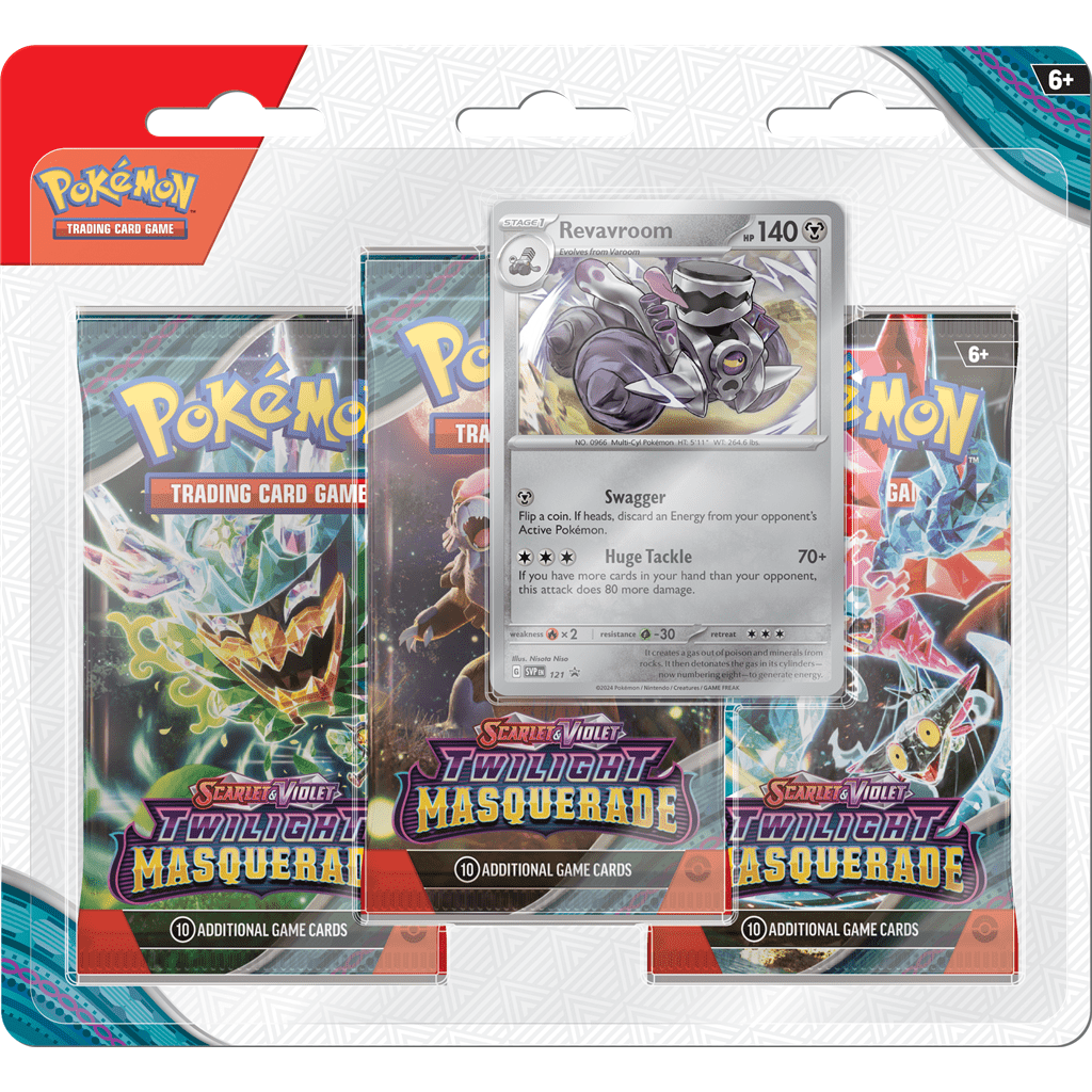 Pokémon Twilight Masquerade 3 - pack Blister - Pokeca.NL