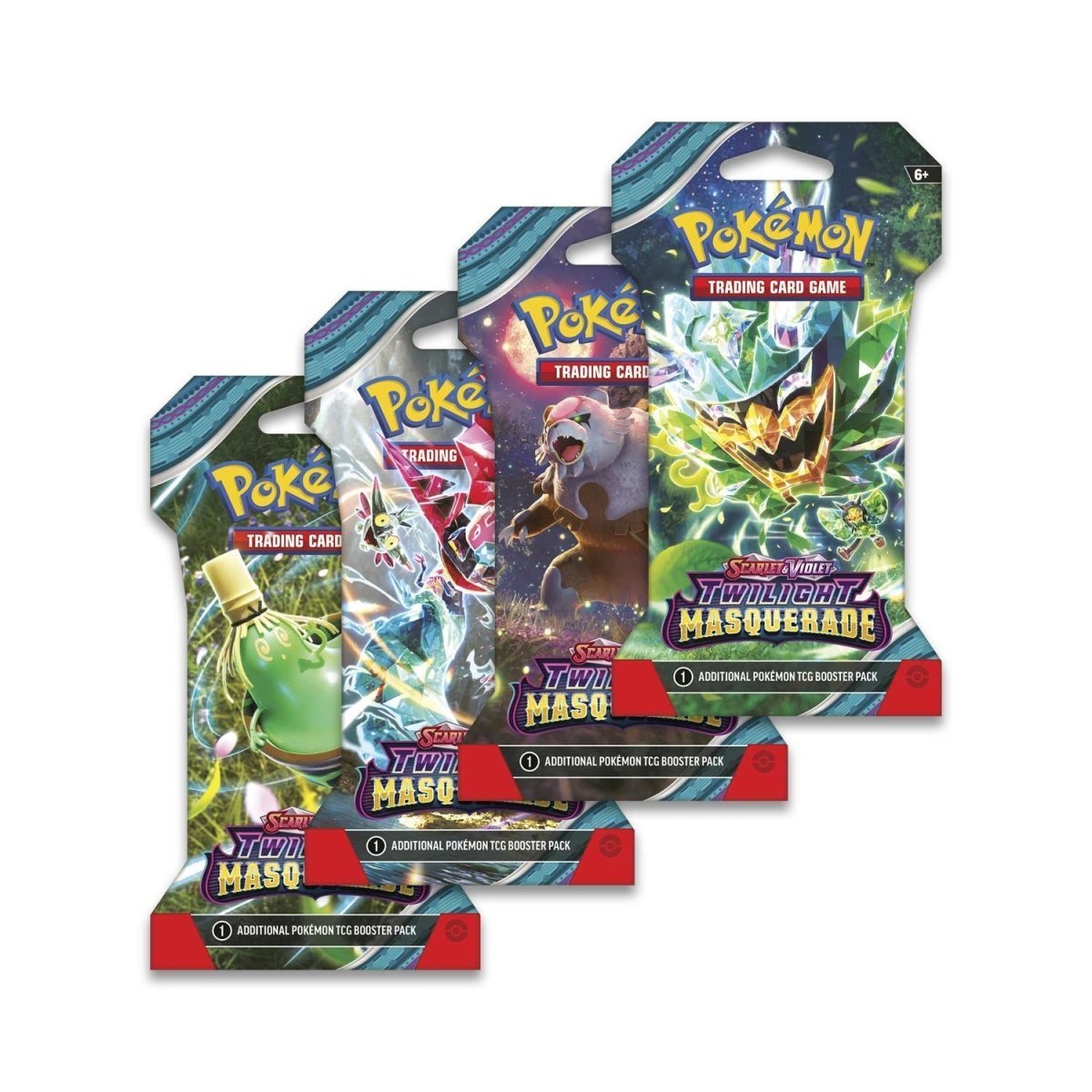 Pokémon Twilight Masquerade Sleeved Booster Pack - Pokeca.NL
