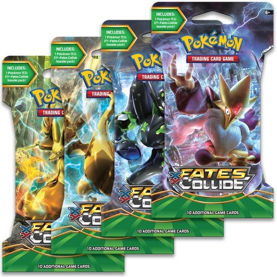 Pokémon XY Fates Collide Sleeved Booster Pack - Pokeca.NL