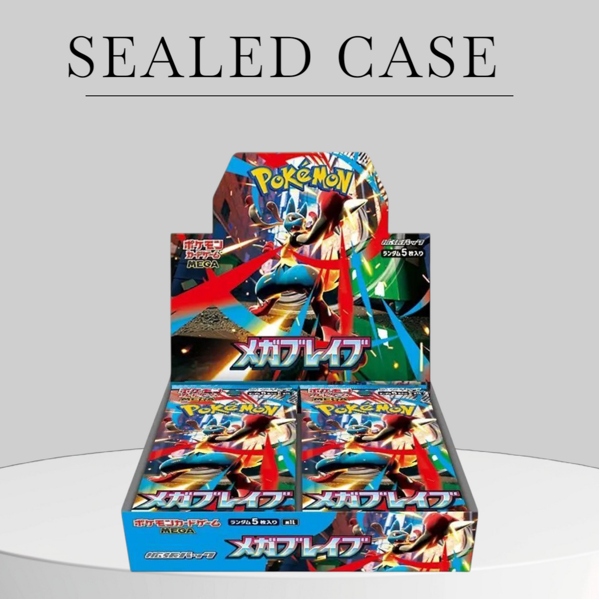 Pokémon Mega Brave Booster Box Sealed Case - Pokeca.NL