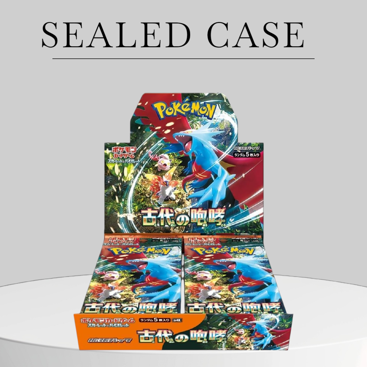 Pokémon Ancient Roar Booster Box Case