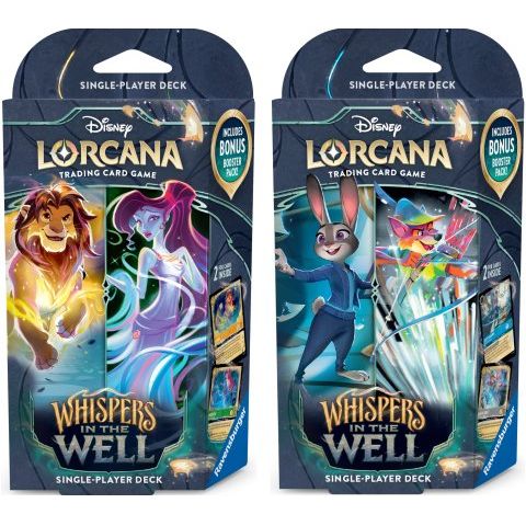 Disney Lorcana Whispers in the Well Starter Deck - Set van 2 - Pokeca.NL