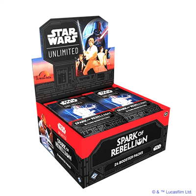 Star Wars Unlimited Spark Of Rebellion Booster Box - Pokeca.NL
