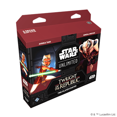 Star Wars Unlimited Twilight of the Republic Two - Player Starter - Pokeca.NL