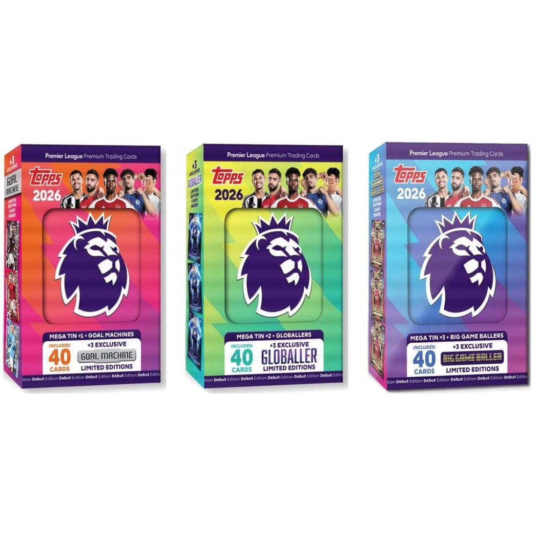 Topps Premier League 2026 MEGA Tin - Pokeca.NL