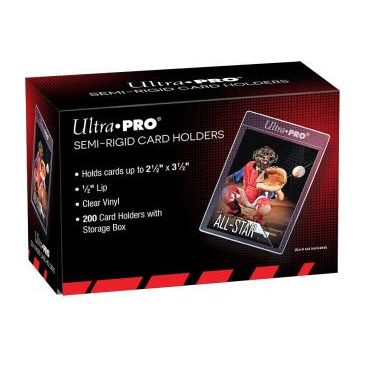 Ultra Pro Semi - Rigid Card Holders met 1/2&quot; Lip (200 stuks) - Pokeca.NL