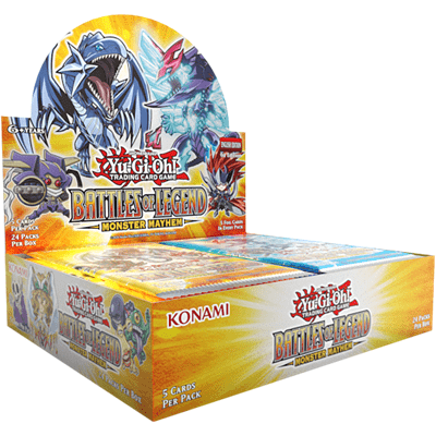 Yu - Gi - Oh! Battle of Legends Monster Mayhem Booster Box Pre - order - Pokeca.NL